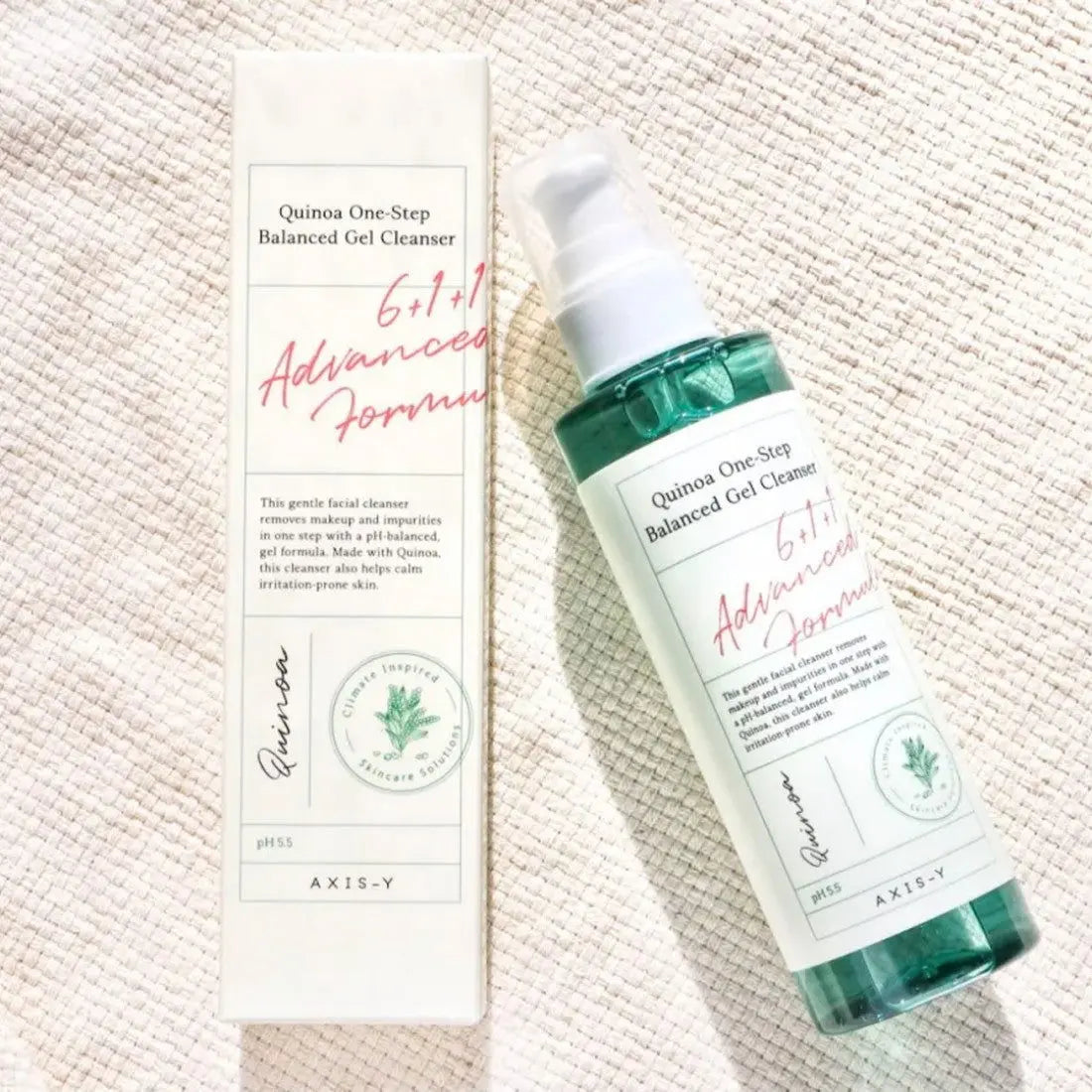 AXIS-Y Quinoa One Step Balanced Gel Cleanser 180ml - BeautyLabel