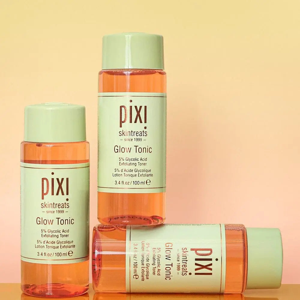 PIXI Glow Tonic Exfoliating Toner With 5% Glycolic Acid 100ml - BeautyLabel