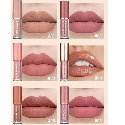12 Colors Handaiyan Matte Liquid Lipstick Set - BeautyLabelBeautyLabelBeautyLabel12 Colors Handaiyan Matte Liquid Lipstick Set - BeautyLabel