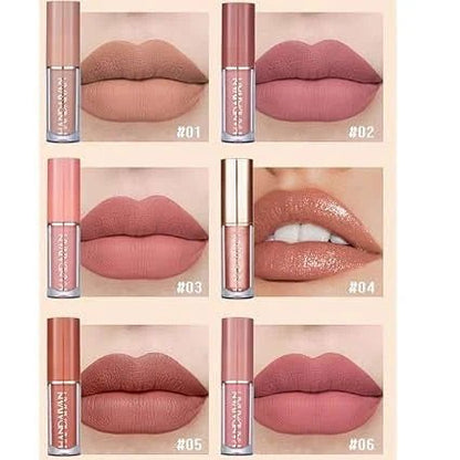12 Colors Handaiyan Matte Liquid Lipstick Set - BeautyLabelBeautyLabelBeautyLabel12 Colors Handaiyan Matte Liquid Lipstick Set - BeautyLabel