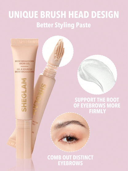 SHEGLAM Makeup- Eyebrow Breakdown Brow Clear Gel Perfect Option To Keep Brows In Place All day long
