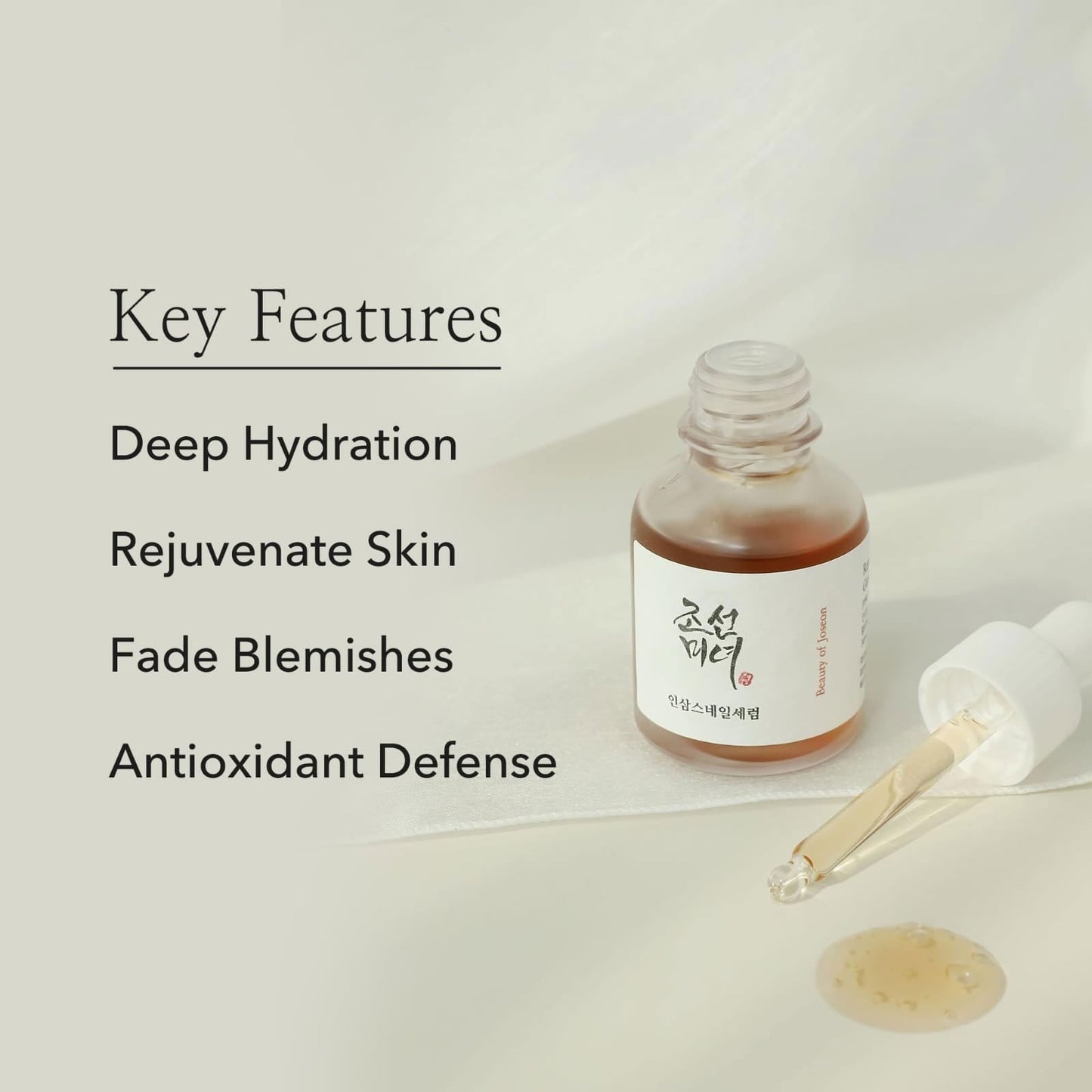 Beauty Of Joseon Ginseng + Snail Mucin Revive Serum 30ml - BeautyLabel