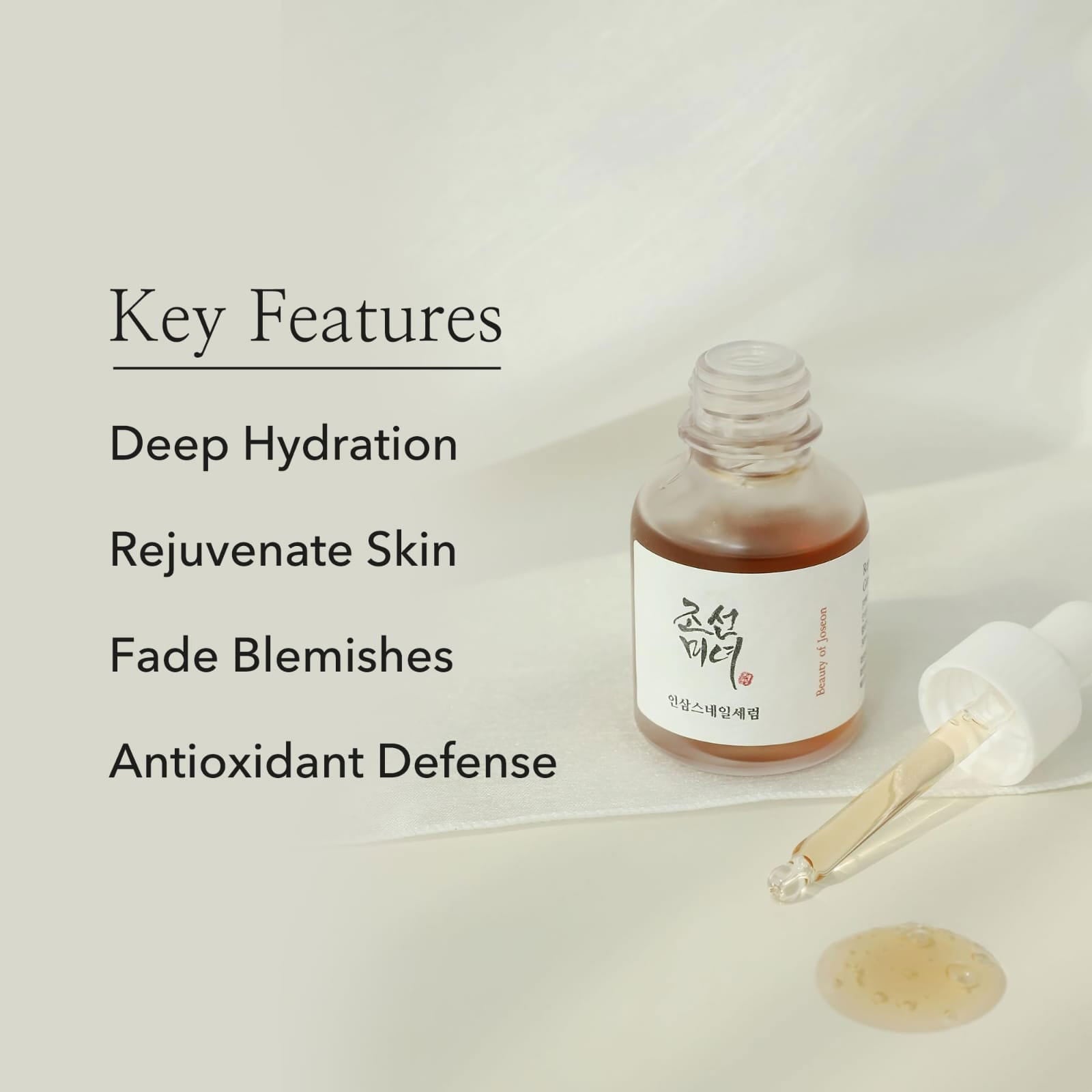 Beauty Of Joseon Ginseng + Snail Mucin Revive Serum 30ml - BeautyLabel