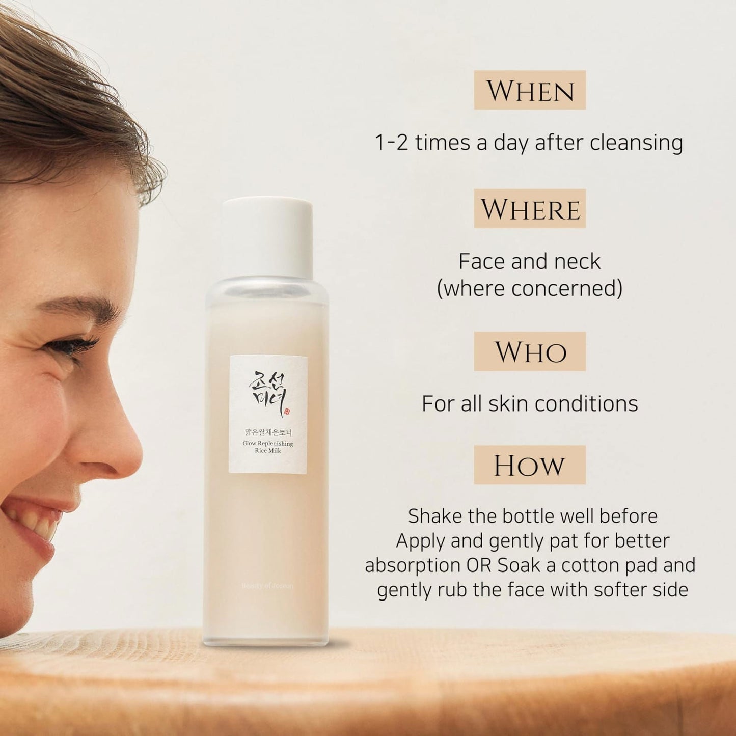 Beauty Of Joseon Glow Replenishing Rice Milk 150ml - BeautyLabel