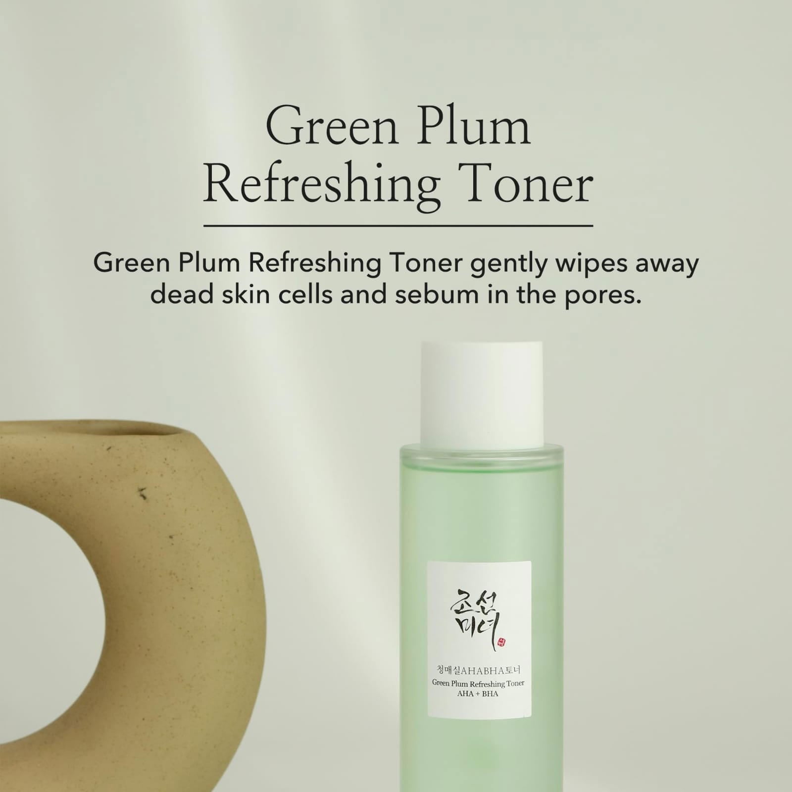 Beauty Of Joseon Green Plum Refreshing Toner AHA + BHA 150ml - BeautyLabel