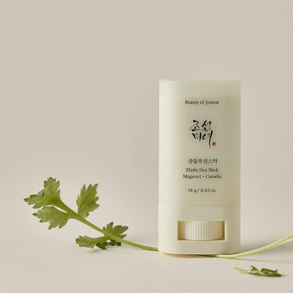 Beauty Of Joseon Matte Sun Stick Mugwort + Camelia SPF 50+ PA++++ 18g - BeautyLabel