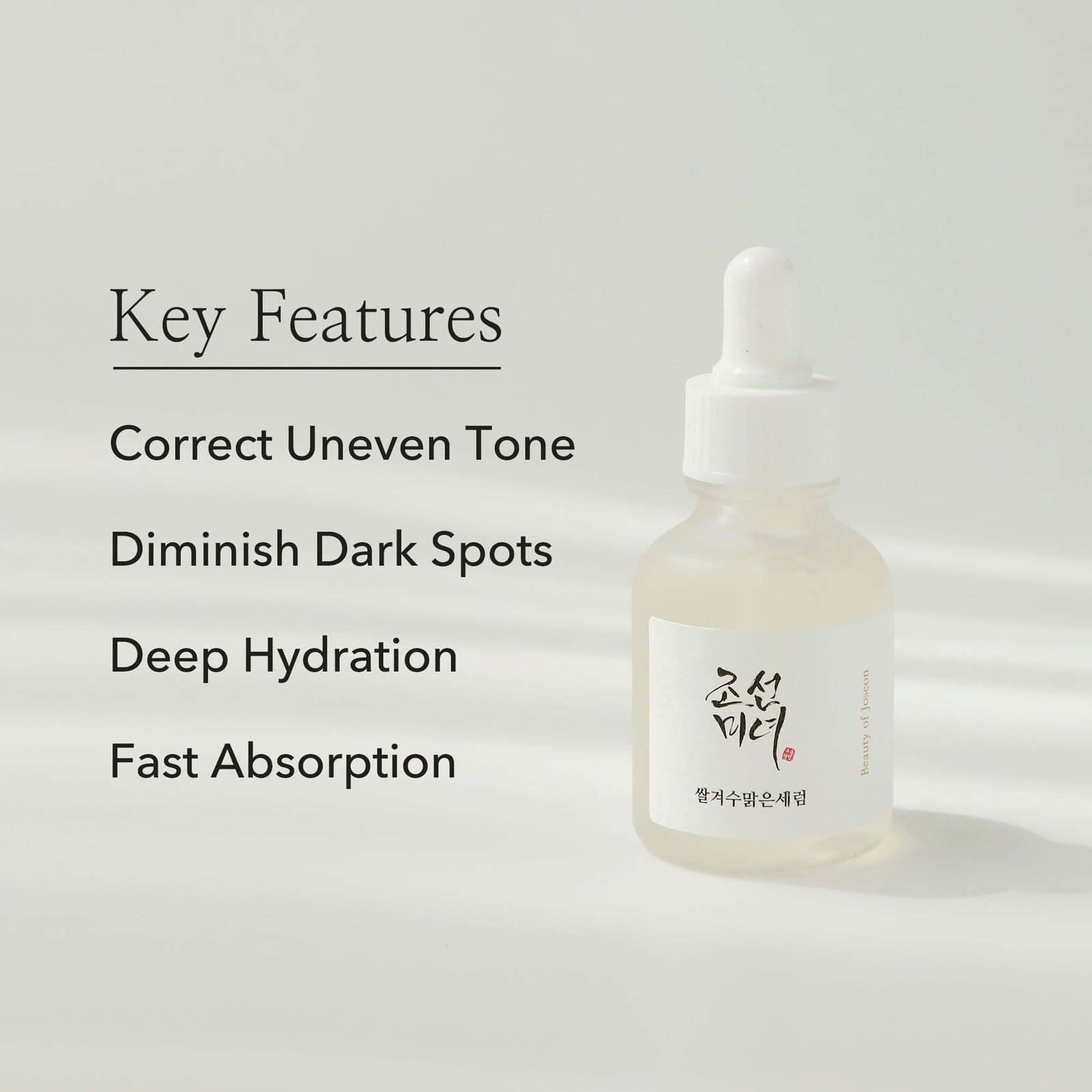Beauty Of Joseon Rice + Alpha-Arbutin Glow Deep Serum 30ml - BeautyLabel