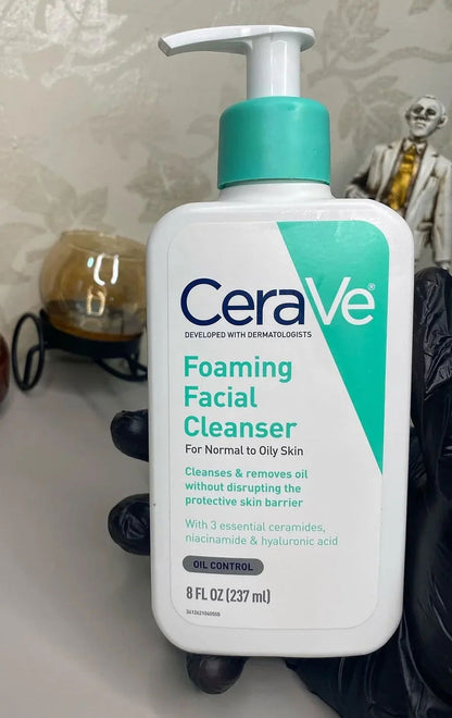 CERAVE FACIAL CLEANSER FOR NORMAL TO DRY SKIN 355ml - BeautyLabel
