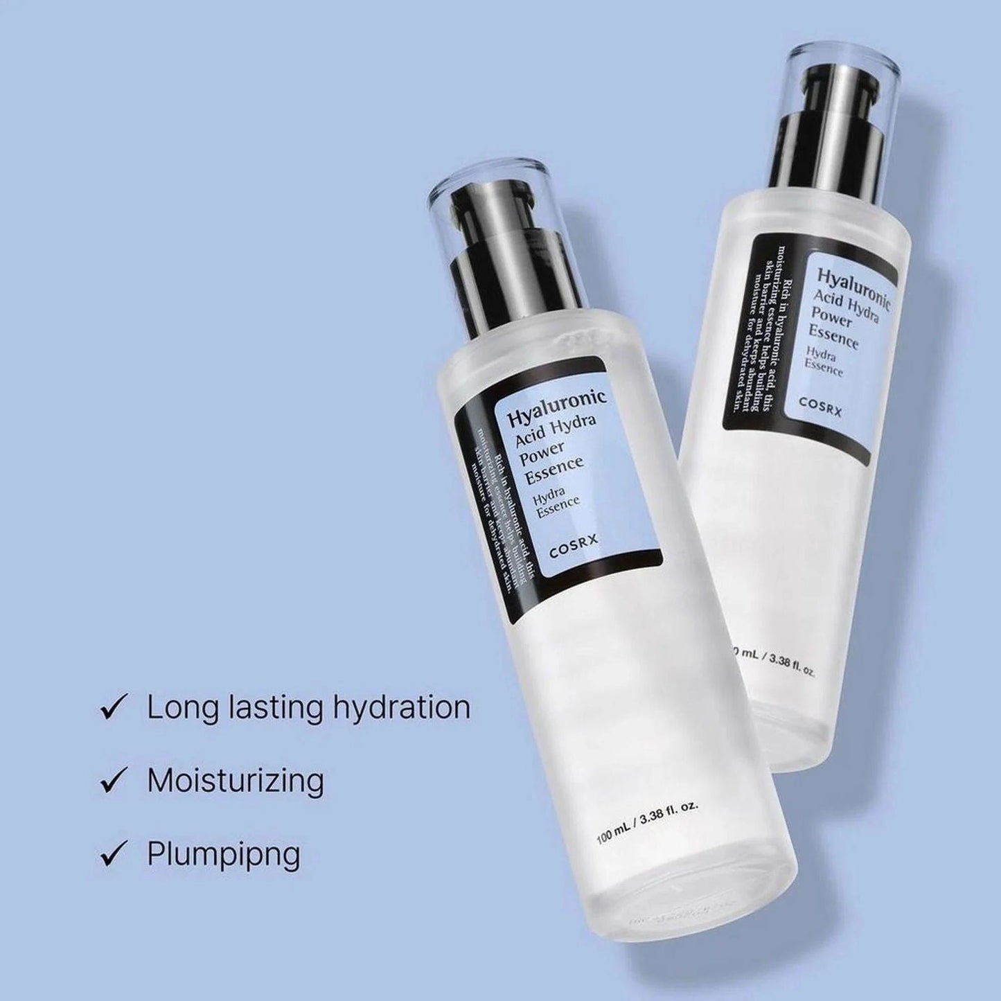 COSRX - Hyaluronic Acid Hydra Power Essence 100ml - BeautyLabel