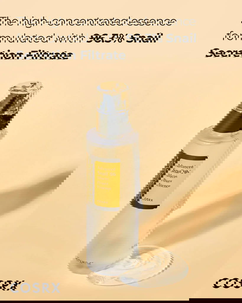 COSRX Bundle Deal : Advanced Snail 96 Mucin Power Essence 100ml + Advanced Snail 92 All in one Cream 100g - BeautyLabel