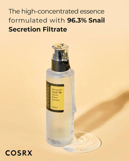 COSRX Bundle Deal : Advanced Snail 96 Mucin Power Essence 100ml + Advanced Snail 92 All in one Cream 100g - BeautyLabel