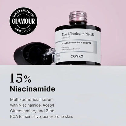 COSRX Niacinamide 15% Face Serum 20ml - BeautyLabel