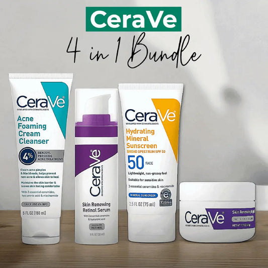 CeraVe 4 in 1 Skincare Bundle - BeautyLabel