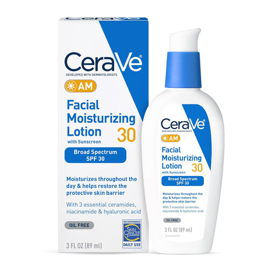 CeraVe AM Facial Moisturizing Lotion SPF 30 | 89ML - BeautyLabel