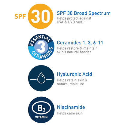 CeraVe AM Facial Moisturizing Lotion SPF 30 | 89ML - BeautyLabel