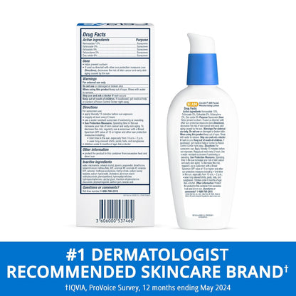 CeraVe AM Facial Moisturizing Lotion SPF 30 | 89ML - BeautyLabel