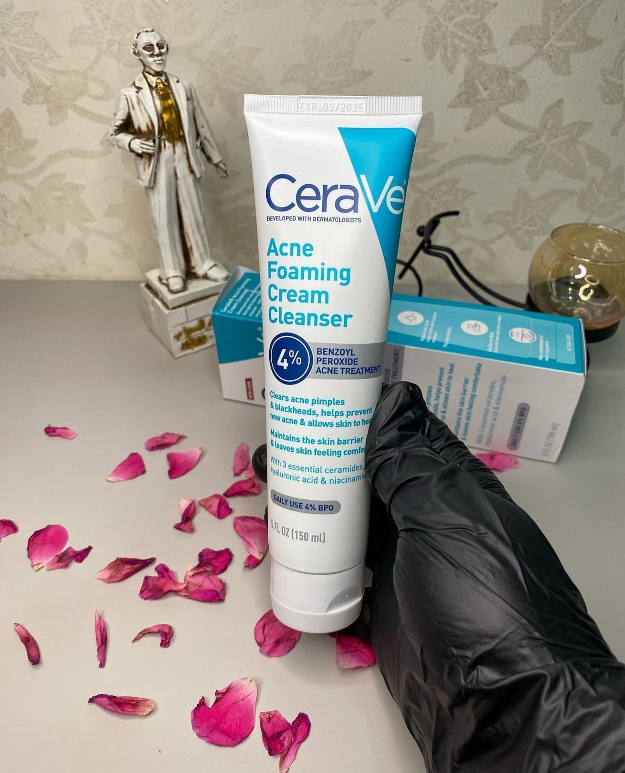 CeraVe Acne Foaming Cream Cleanser 150ML - BeautyLabel