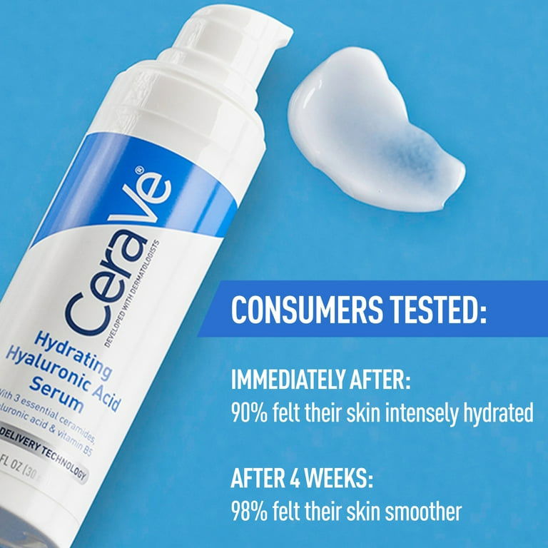CeraVe Hydrating Hyaluronic Acid Serum 30ml - BeautyLabel