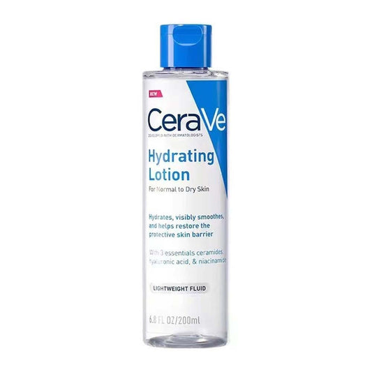 CeraVe Hydrating Lotion For Normal To Dry Skin 200ml - BeautyLabel