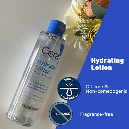 CeraVe Hydrating Lotion For Normal To Dry Skin 200ml - BeautyLabel