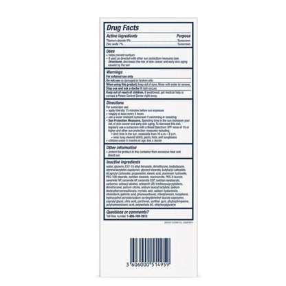 CeraVe Hydrating Mineral Sunscreen SPF 50 Face Lotion 75ml - BeautyLabel