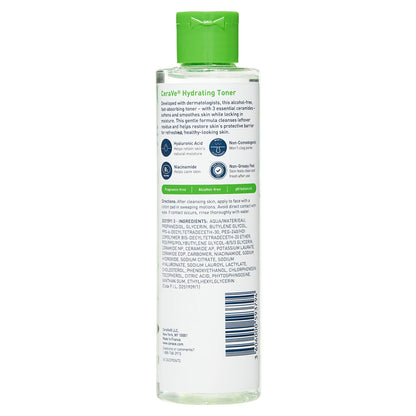 CeraVe Hydrating Toner For Normal To Dry Skin 200ml - BeautyLabel
