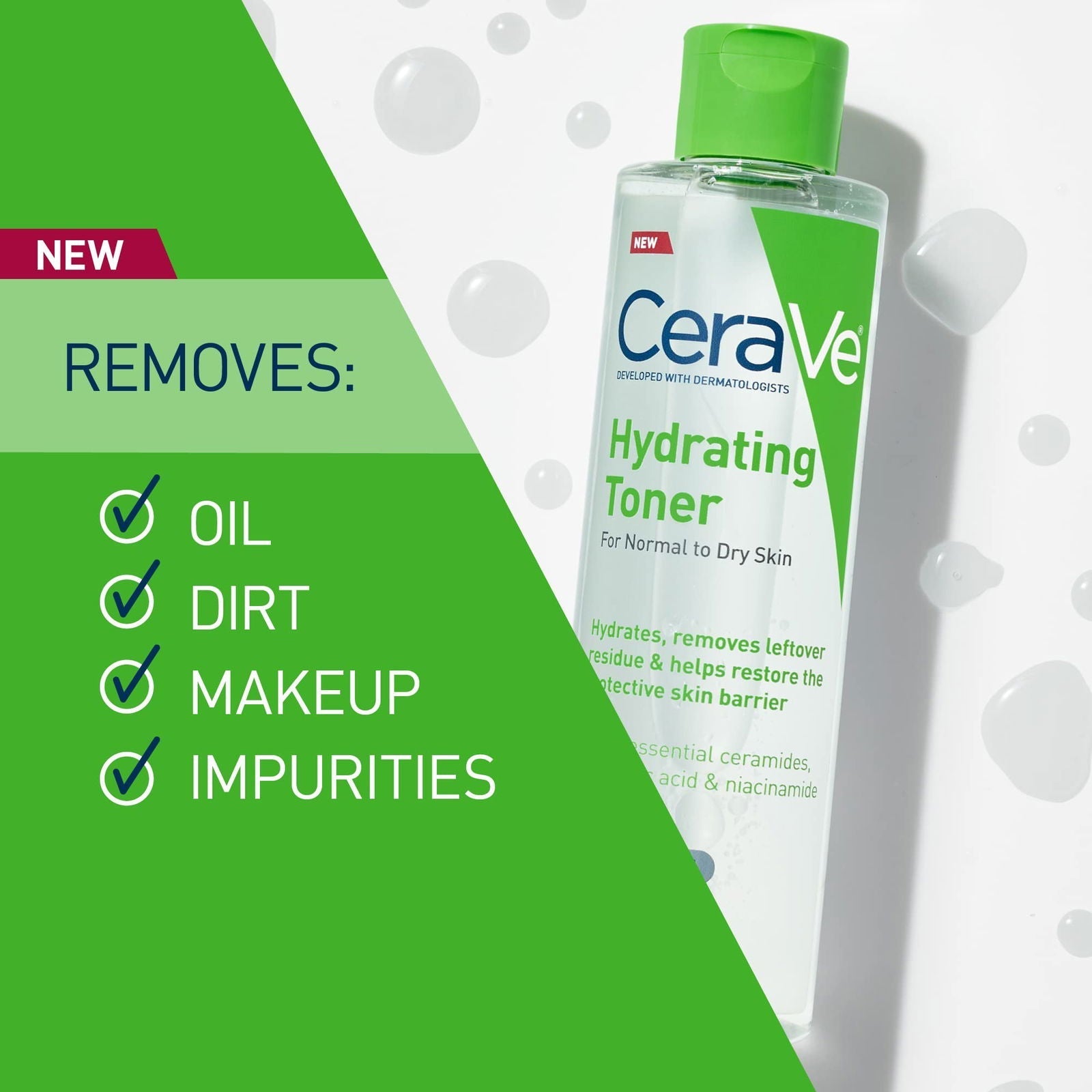 CeraVe Hydrating Toner For Normal To Dry Skin 200ml - BeautyLabel