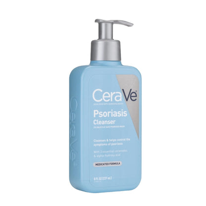 CeraVe Psoriasis Cleanser 2% Salicylic Acid Psoriasis Wash 237ml - BeautyLabel
