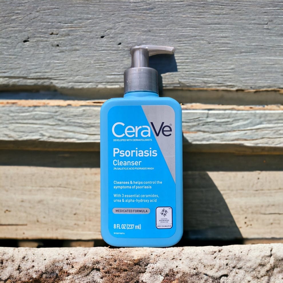 CeraVe Psoriasis Cleanser 2% Salicylic Acid Psoriasis Wash 237ml - BeautyLabel