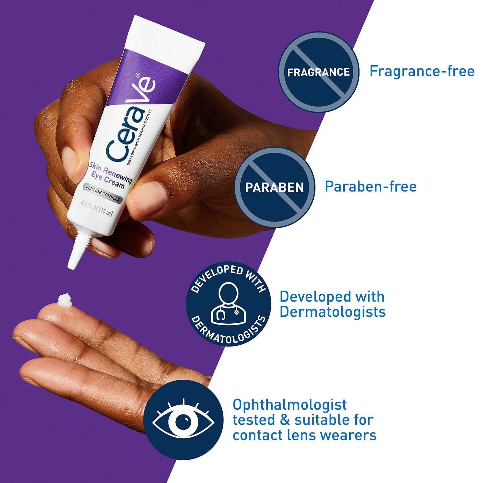 CeraVe Skin Renewing Eye Cream 14.2g - BeautyLabel
