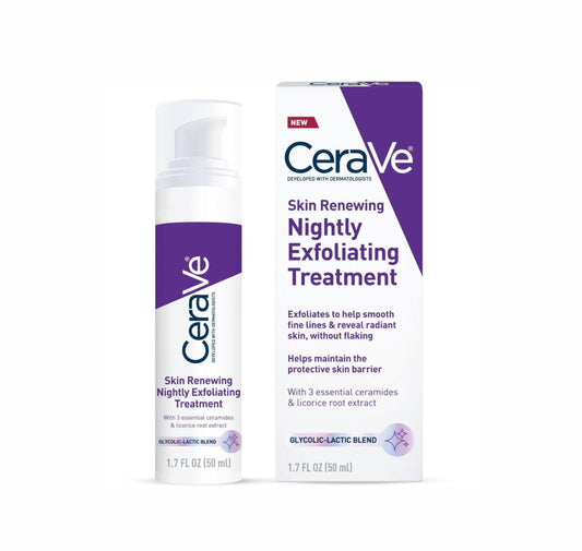CeraVe Skin Renewing Nightly Exfoliating Treatment - BeautyLabel