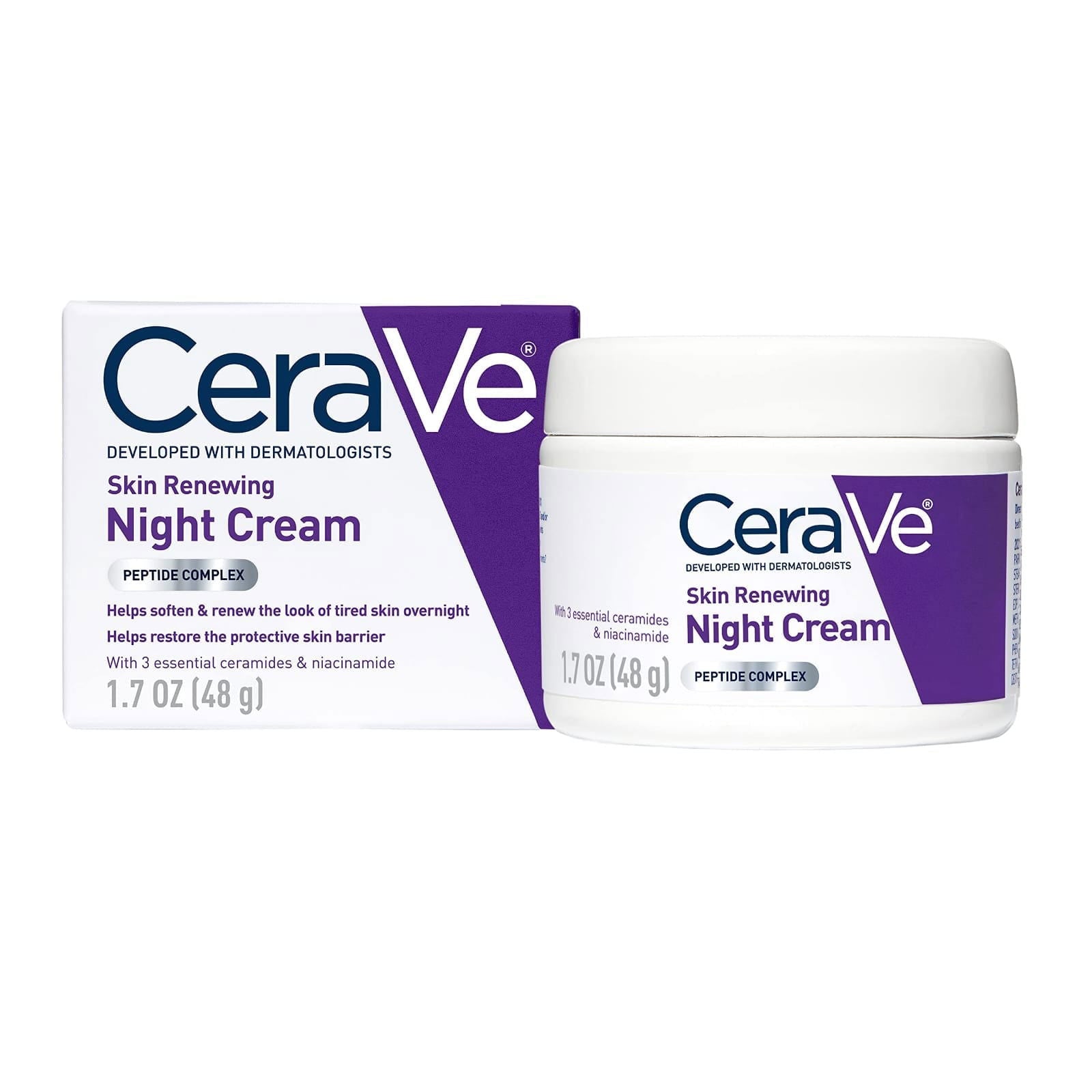 Cerave Skin Renewing Night Cream 48g - BeautyLabel