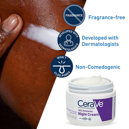 Cerave Skin Renewing Night Cream 48g - BeautyLabel
