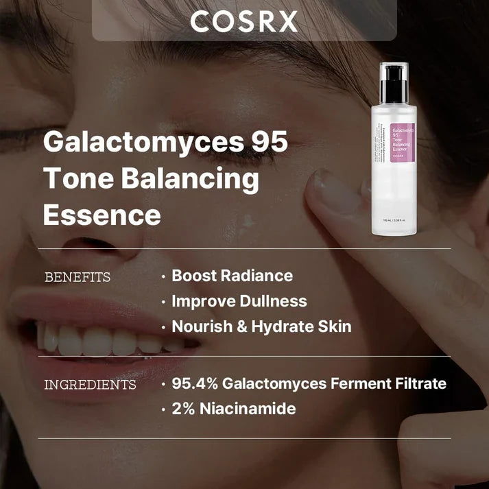 Cosrx Galactomyces 95 Tone Balancing Essence 100ml - BeautyLabel