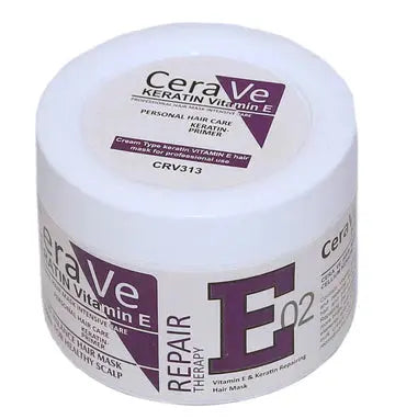 CeraVe Keratin Vitamin E Repair Therapy E02 Hair Mask - 500ml Rush Deals