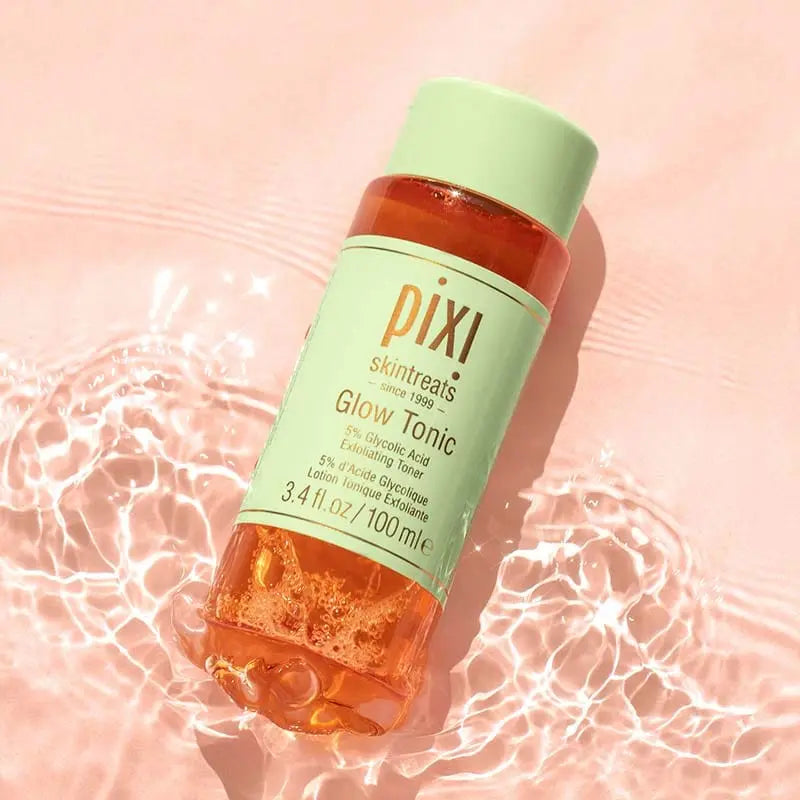 PIXI Glow Tonic Exfoliating Toner With 5% Glycolic Acid 100ml - BeautyLabel