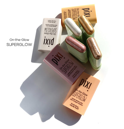 pixi On-the-Glow Super Glow highlighters