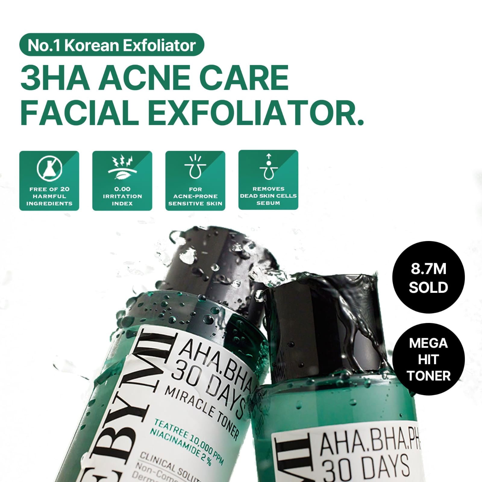 SOME BY MI AHA BHA PHA 30 Days Miracle Toner 150ml - BeautyLabel
