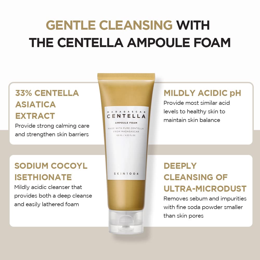 Skin1004 Madagascar - Centella Ampoule Foam 125ml - BeautyLabel