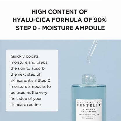 Skin1004 Madagascar - Centella Hyalu-Cica First Ampoule 100ml - BeautyLabel