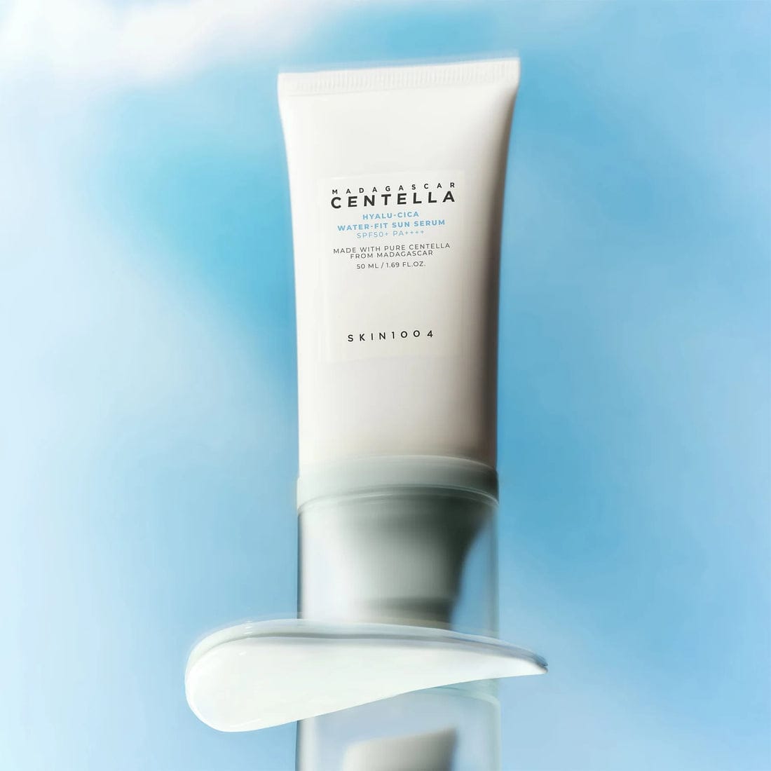 Skin1004 Madagascar - Centella Hyalu-Cica Water-Fit Sun Serum SPF 50+ 50ml - BeautyLabel