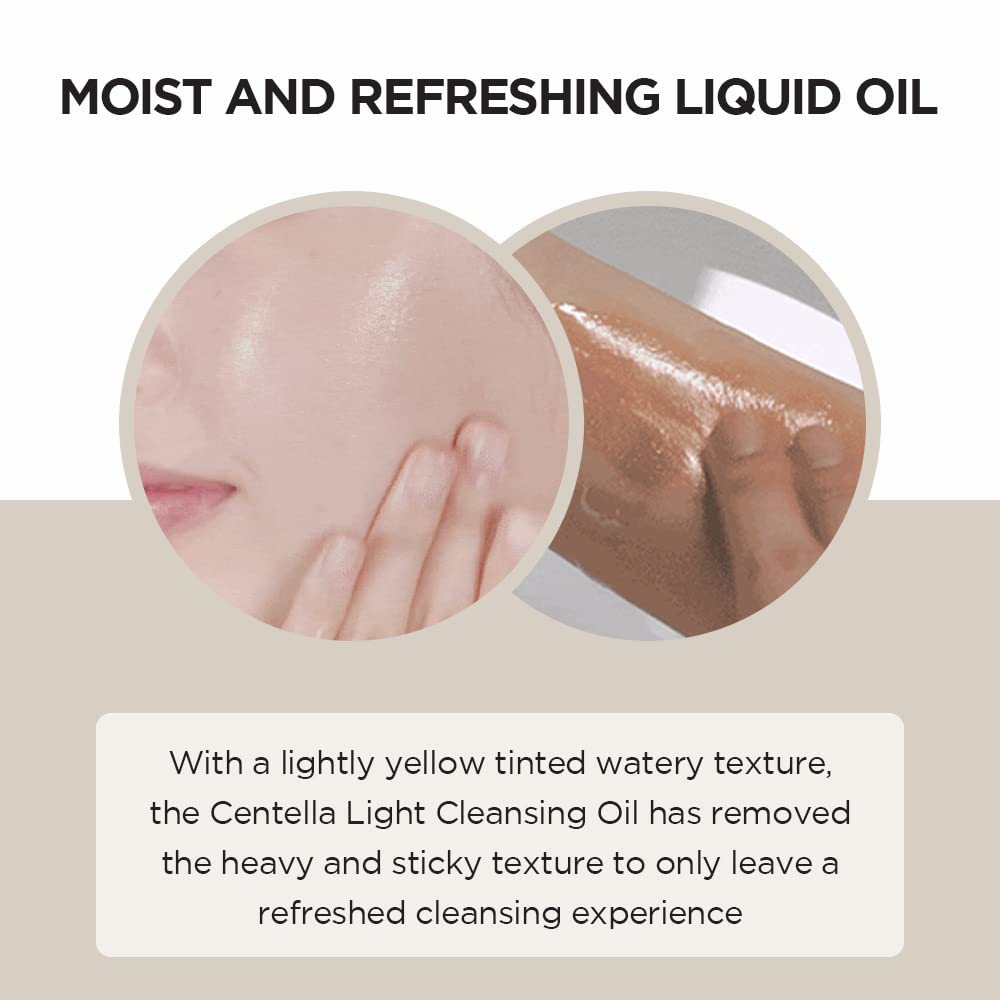 Skin1004 Madagascar - Centella Light Cleansing Oil 200ml - BeautyLabel