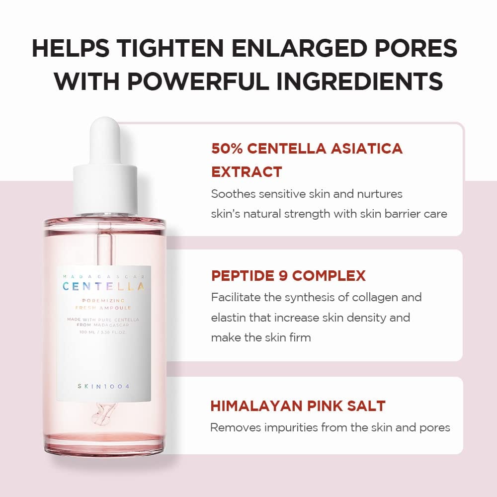 Skin1004 Madagascar - Centella Poremizing Fresh Ampoule 100ml - BeautyLabel