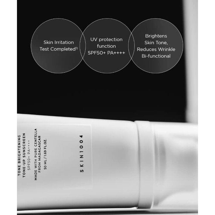 Skin1004 Madagascar - Centella Tone Brightening Tone-Up Sunscreen 50ml - BeautyLabel