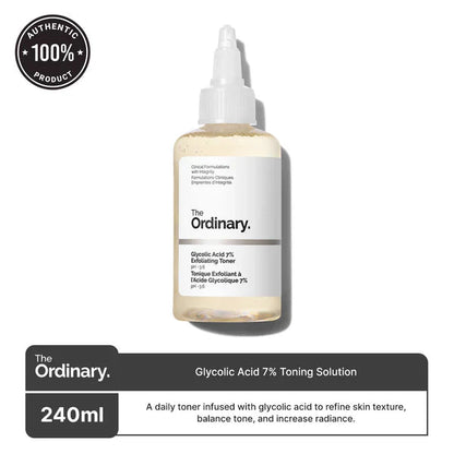 The Ordinary - Glycolic Acid 7% Toning Solution - 240ml - BeautyLabel