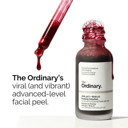 The Ordinary AHA 30% + BHA 2% Peeling Solution 30ml - BeautyLabel