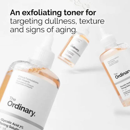 The Ordinary Glycolic Acid 7% Toning Solution 240ml - BeautyLabel