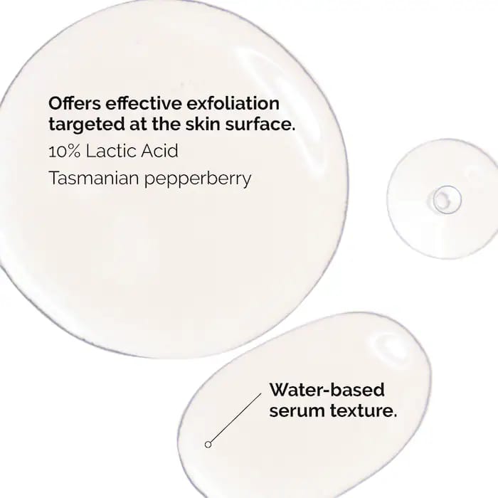The Ordinary Lactic Acid 10% + HA 2% Superficial Peeling Formulation 30ml - BeautyLabel