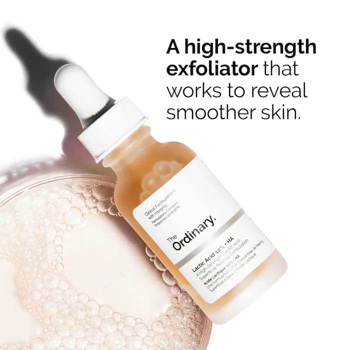 The Ordinary Lactic Acid 10% + HA 2% Superficial Peeling Formulation 30ml - BeautyLabel