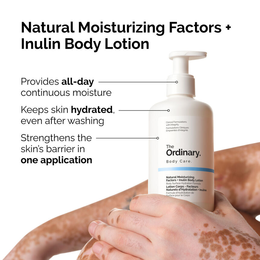 The Ordinary Natural Moisturizing Factors + Inulin Body Lotion 240ml - BeautyLabel